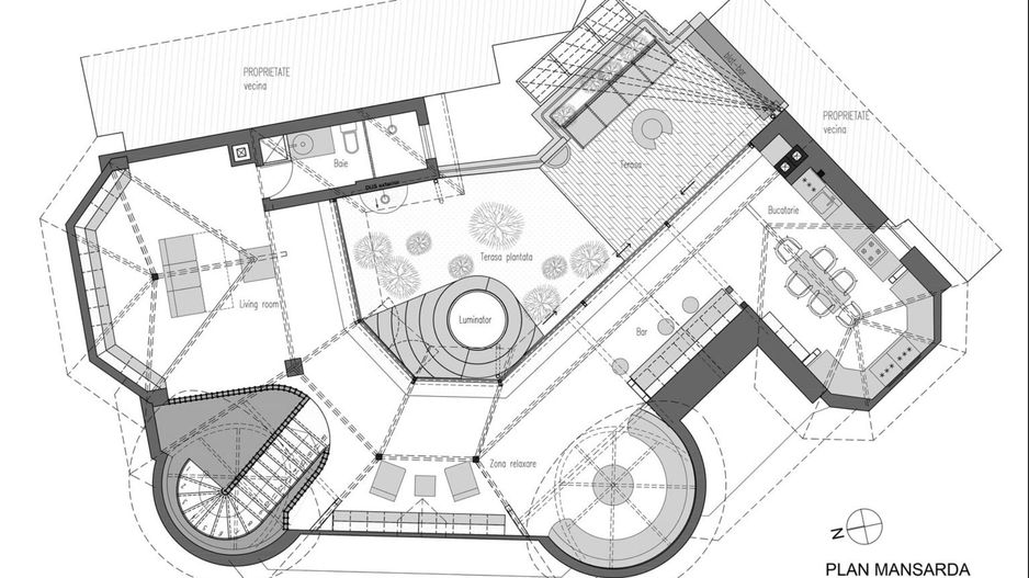 Casa Trei | Arhitectură neoclasică reinterpretată contemporan - Schiță 20