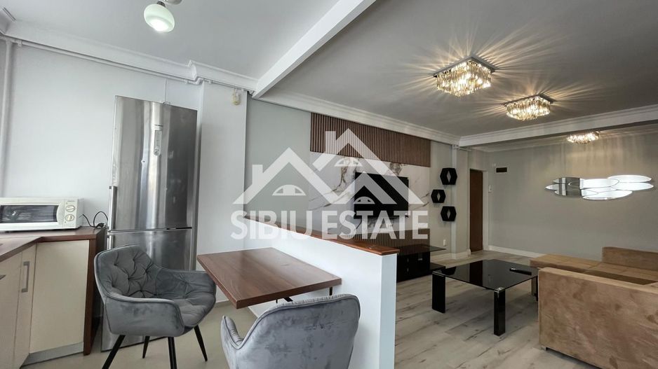 Apartament de inchiriat central 2 camere, parcare subterana Sibiu - Poză 11
