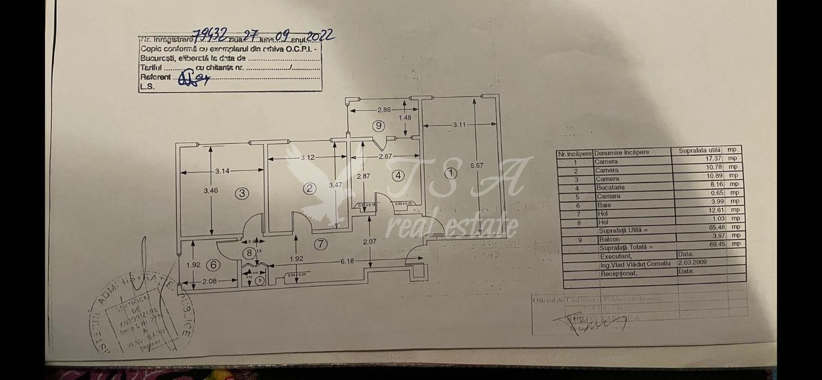 Apartament 3 camere Tei - Poză 14