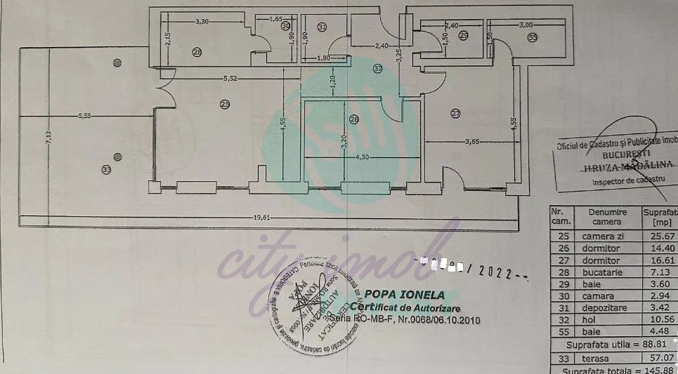 Penthouse spectaculos cu terasa de 57 mp - Poză 8