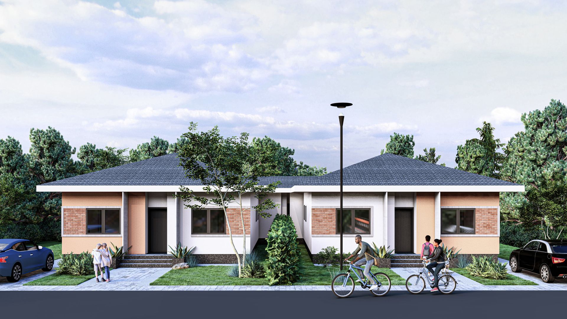 Vilă Individuală Parter - 130mp construiti - 396mp teren - Poză 3