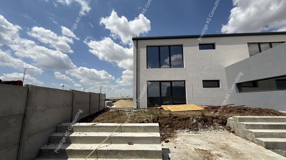 Vila moderna cu structura metalica, tehnologie NZEB si piscina | Giarmata - Poză 5