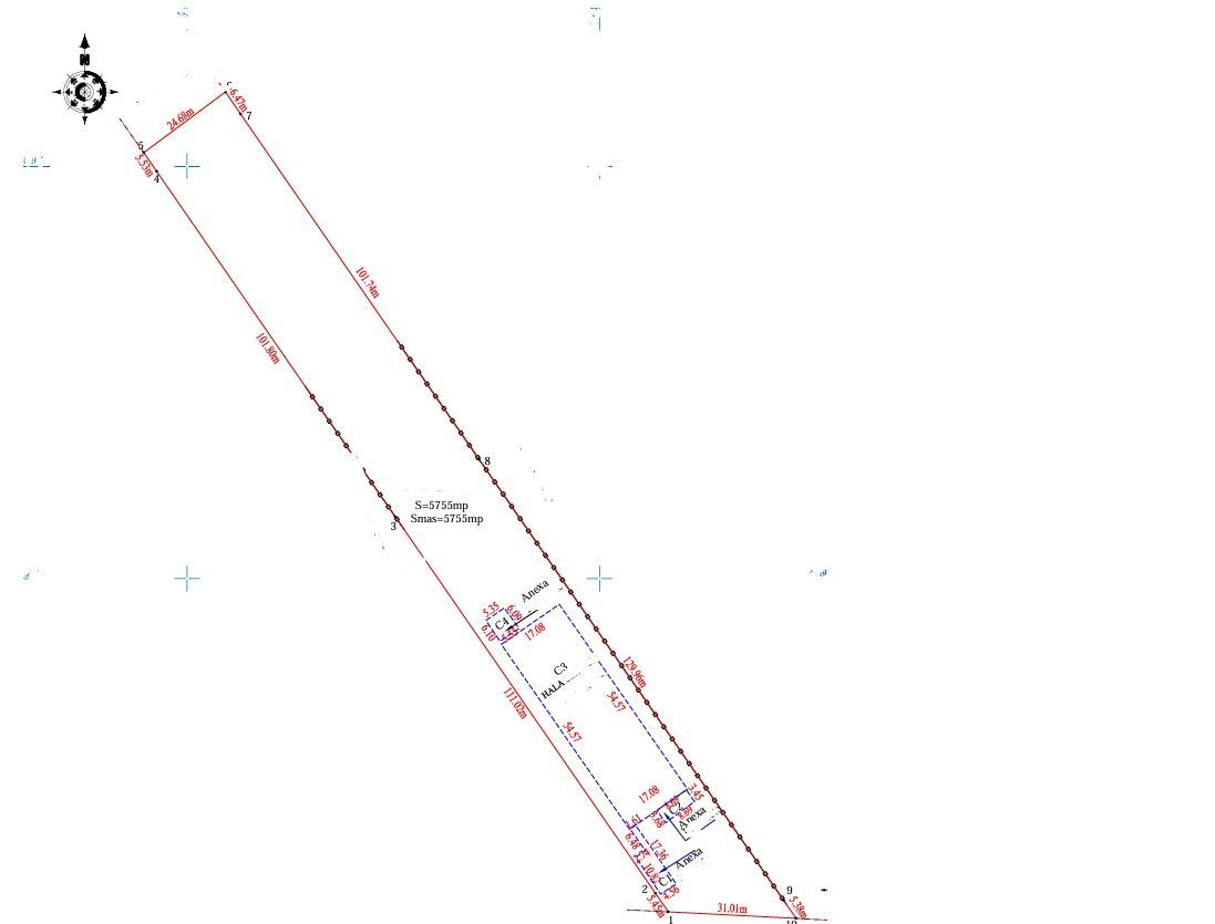 TEREN 6300 MP FREIDORF CU HALA - Poză 3