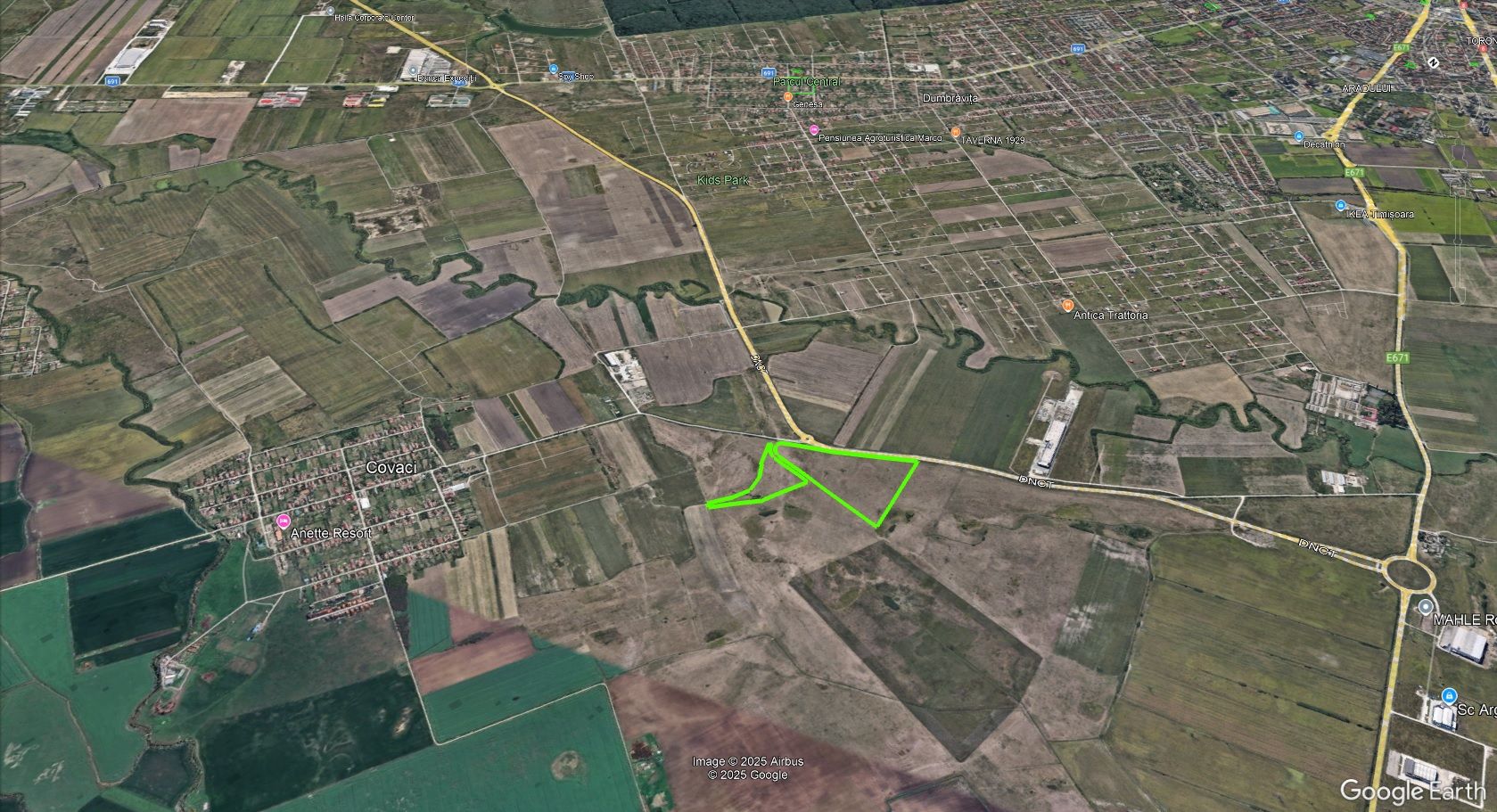 🗺️ Teren intravilan 15 ha – Șoseaua de Centură Timișoara ✨ - Poză 7