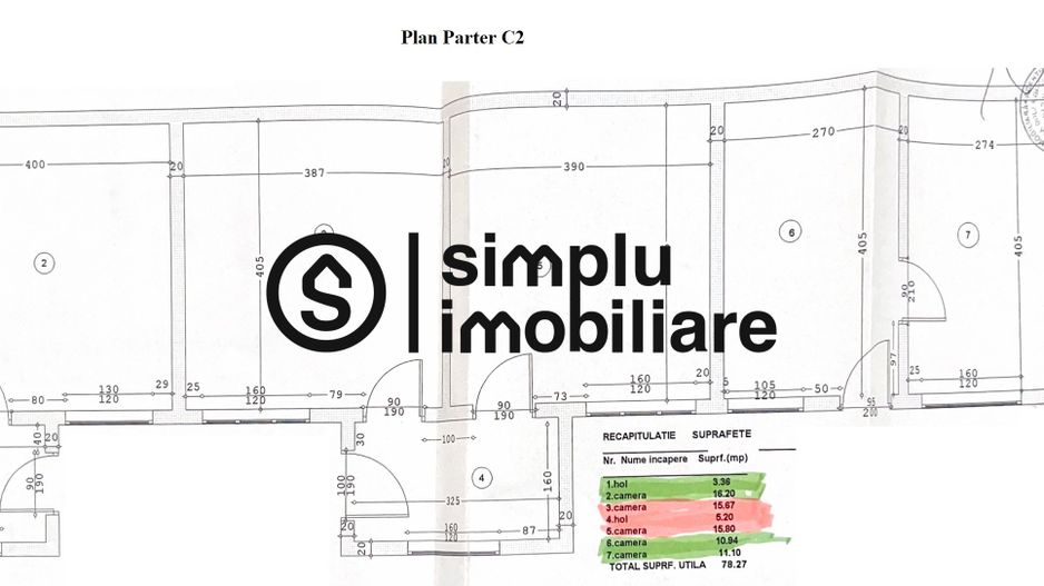Cazare Muncitori centrul Craiovei - Schiță 7