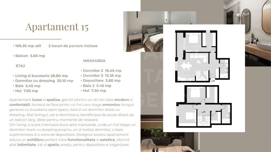 Vânzare, apartament, 4 camere, Giroc, Timiș - Poză 2