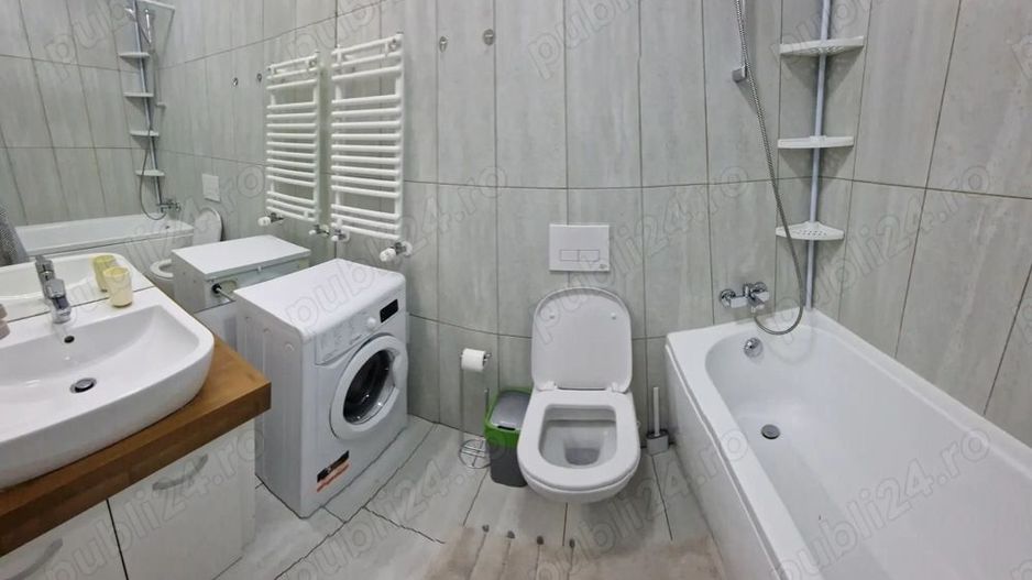 2 camere lux cu centrala, incalzire in pardoseala, parcare optional, Mega Mall - Poză 6