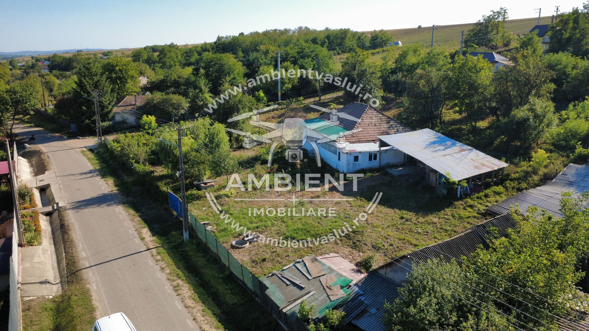 TEREN INTRAVILAN 3.300 mp, deschidere 60 m, sat DELEA - VASLUI; - Poză 2