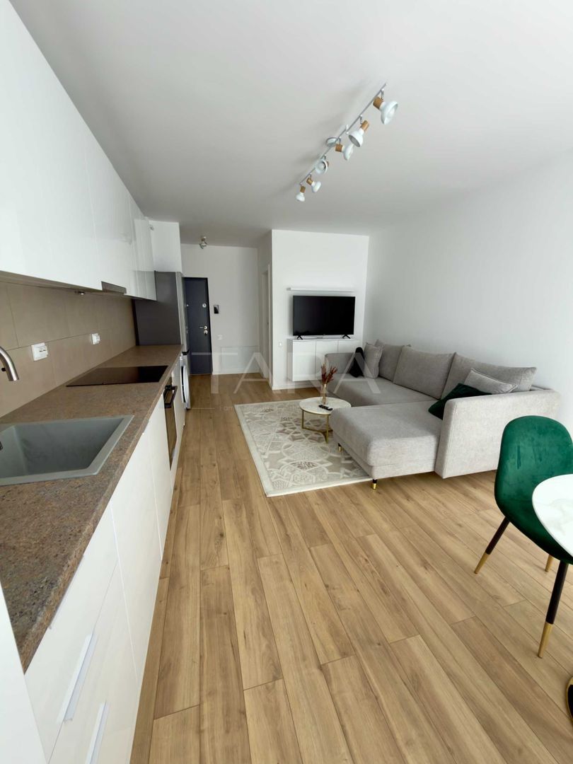 Apartament modern, mobilat, parcare subterană, zona Eroilor, Florești. - Poză 2