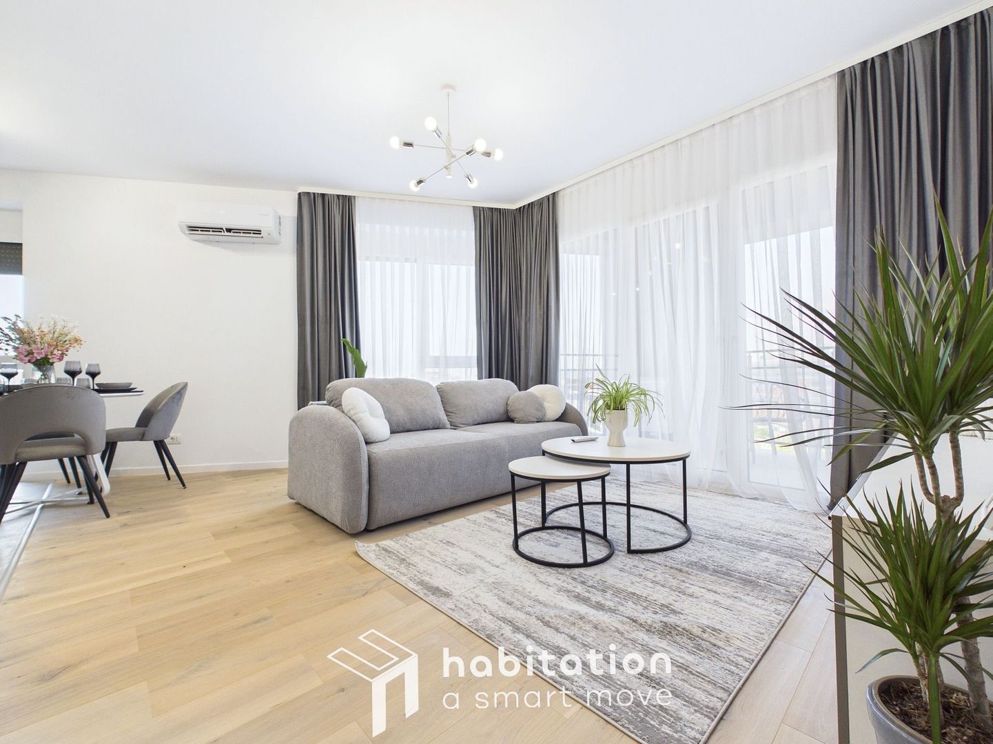 Apartament cu vedere spectaculoasă, prima închiriere,  Nord One - Poză 5