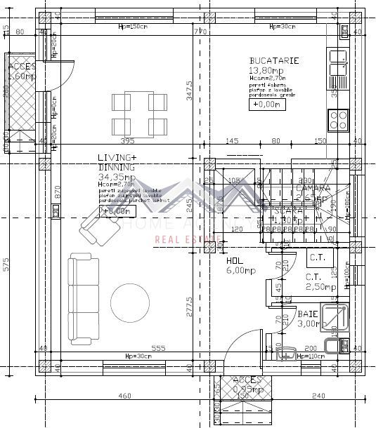 Casă individuală modernă în Otopeni – 190 mp construiți + mansardă locuibilă - Schiță 12