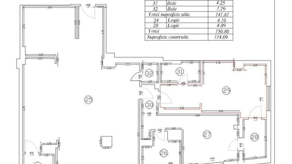 Apartament cu 3 camere 150,80 mp - Herastrau - Poză 18