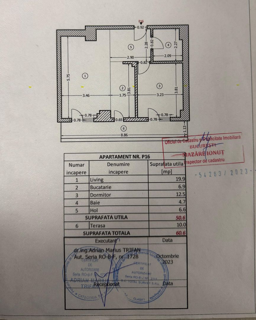 Apartament cu 2 camere - Mobilat cu Designer - in Central Address - Poză 8