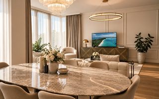 Apartament 4 camere cu terasă și vedere spre Lacul Floreasca | Rahmaninov - Poză 4