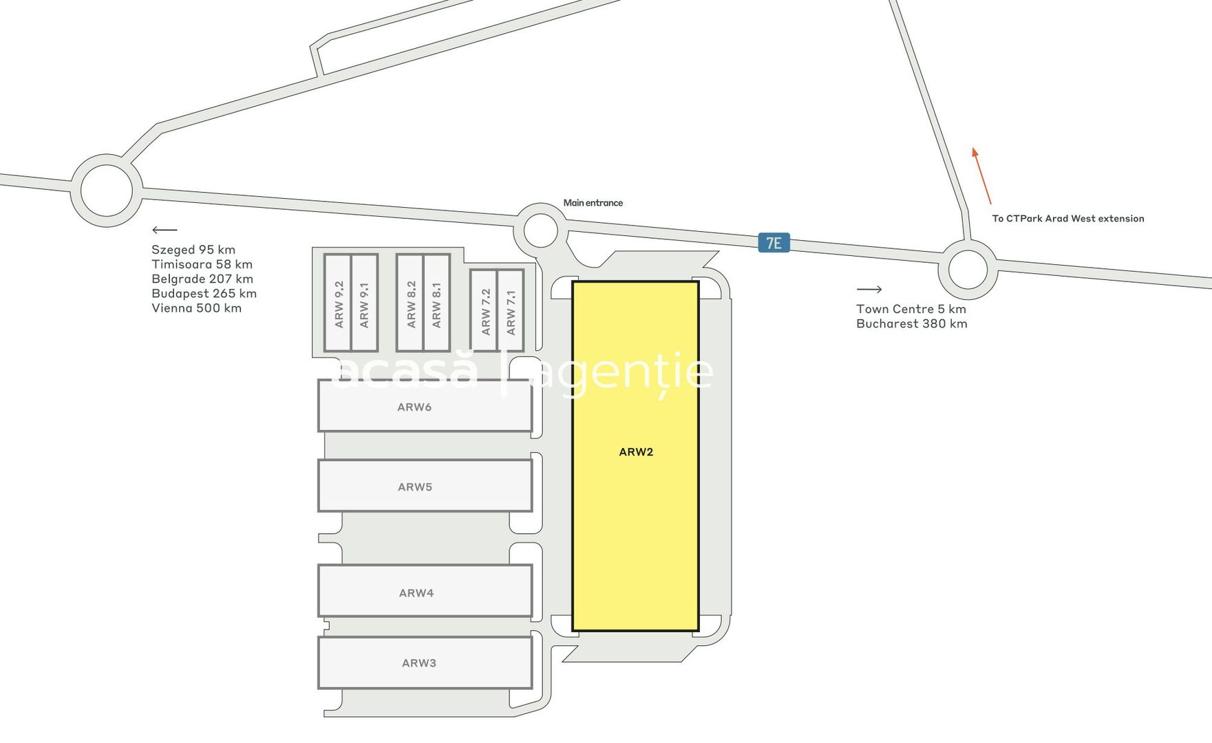 Hală industrială de închiriat, 2.900 mp, Arad - Poză 3