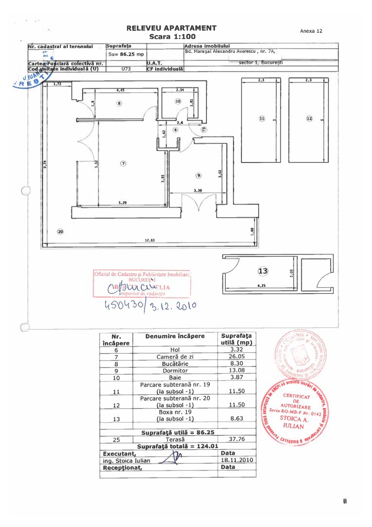 Arcul de Triumf Herastrau,2 camere in Alia Apartments,2 locuri parcare - Schiță 14