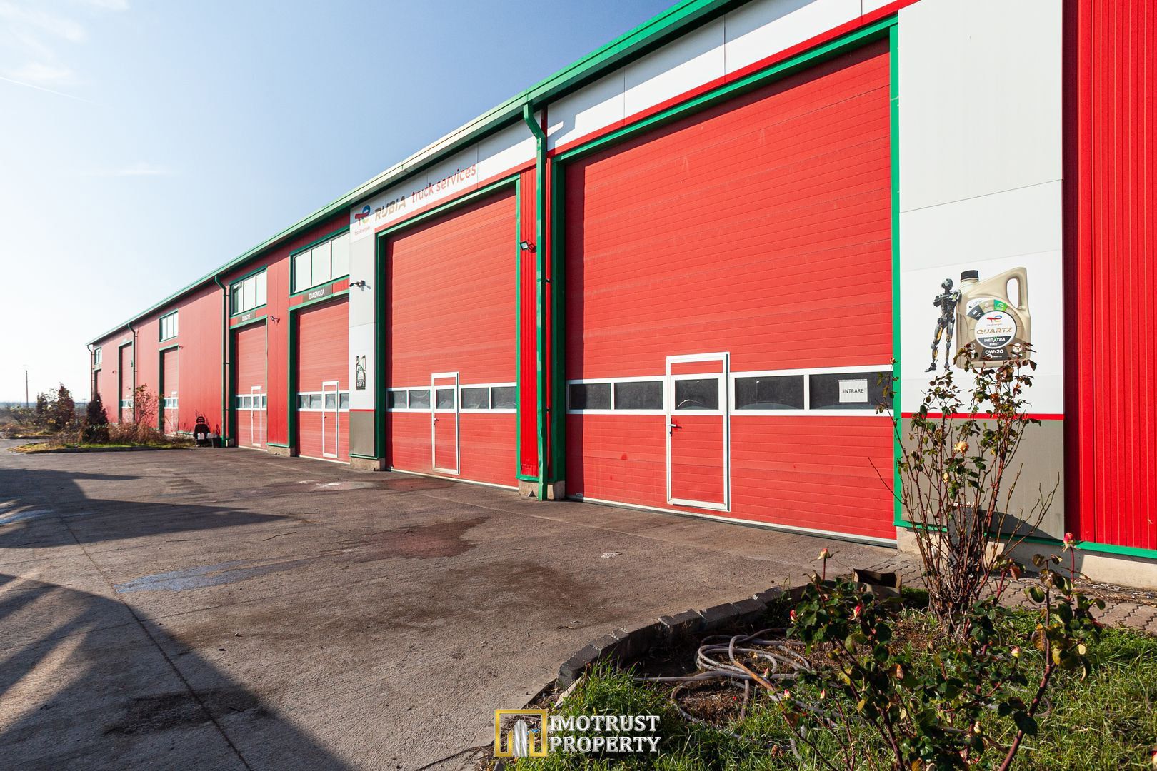 Hală industrială de închiriat în Horia, Arad – 367 mp, acces TIR - Poză 5