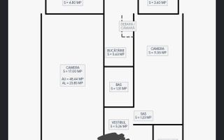 Apartament 2 camere decomandate – Zona Denver | Manastur. - Poză 1