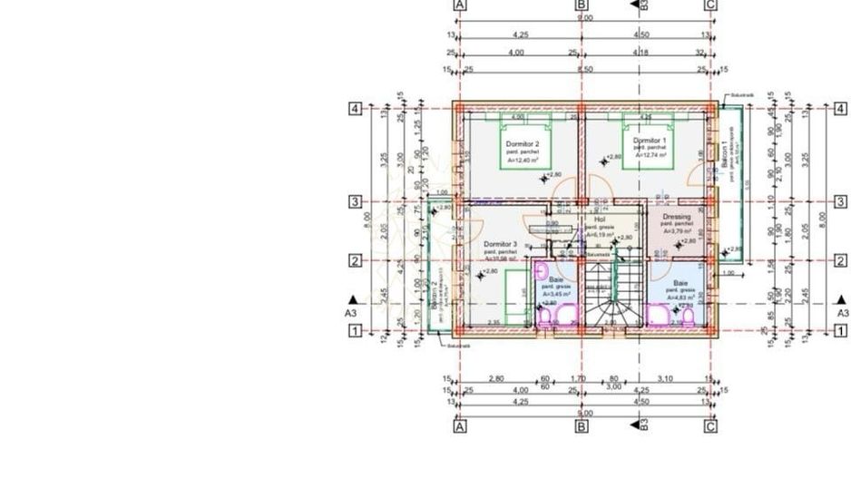 Casa Moderna 5 camere 120 mp-teren 300 mp-2 balcoane-Zona Centura - Poză 3