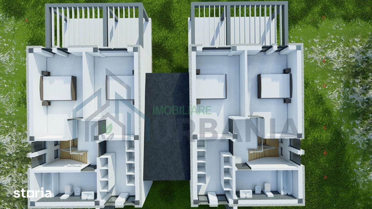 Duplex P+1E, Horpaz, Miroslava – 112 mp utili, curte 330 mp, livrare 2027 - Poză 1