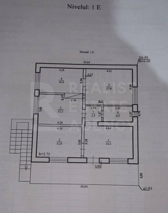 Vânzare, casă individuală, 2 nivele, str. Fructelor, or. Ialoveni. - Poză 40