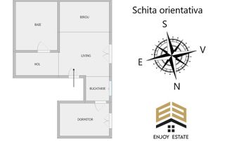 Cauti intimitate si liniste? Apartamentul ideal pentru tine! - Schiță 9