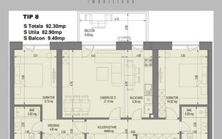Apartament 3 camere | Nusco City | Faza 2 - Poză 3