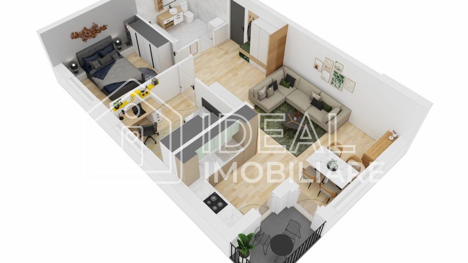 🏡 Apartament 3 camere, balcon si loc de parcare in zona Doamna Stanca din Sibiu - Poză 2