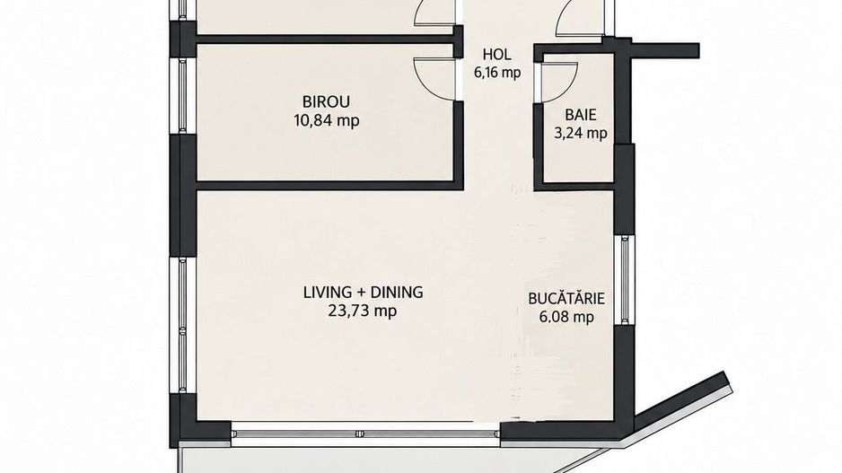 Apartament PREMIUM 3 camere, 2 bai, terasa, garaj, The Fold-Grigorescu - Poză 33
