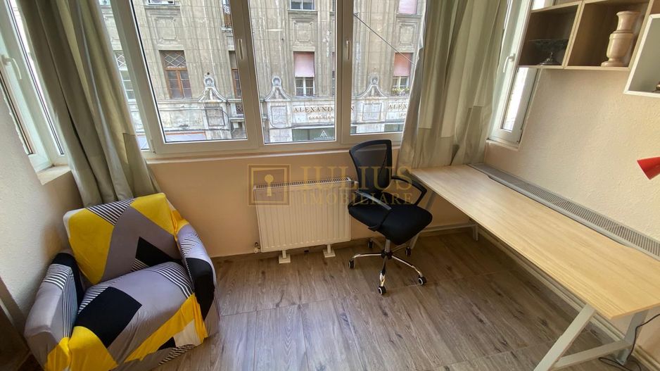 2 dormitoare, centrala proprie, bucatarie inchisa. Piața Libertatii. - Poză 2