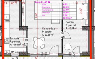 APARTAMENT DE VANZARE 2 CAMERE SOPOR - Poză 5