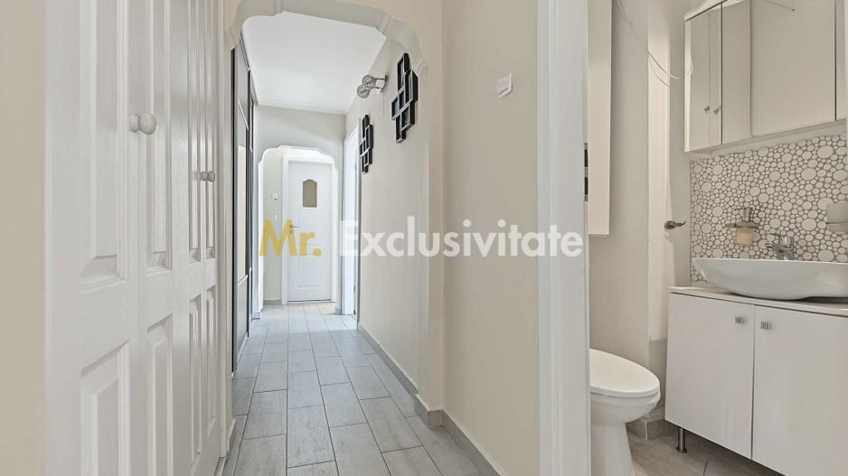 Central-Eremia, ap. 3 camere, 2 băi + boxă,proaspăt zugrăvit, et.2 - Poză 18
