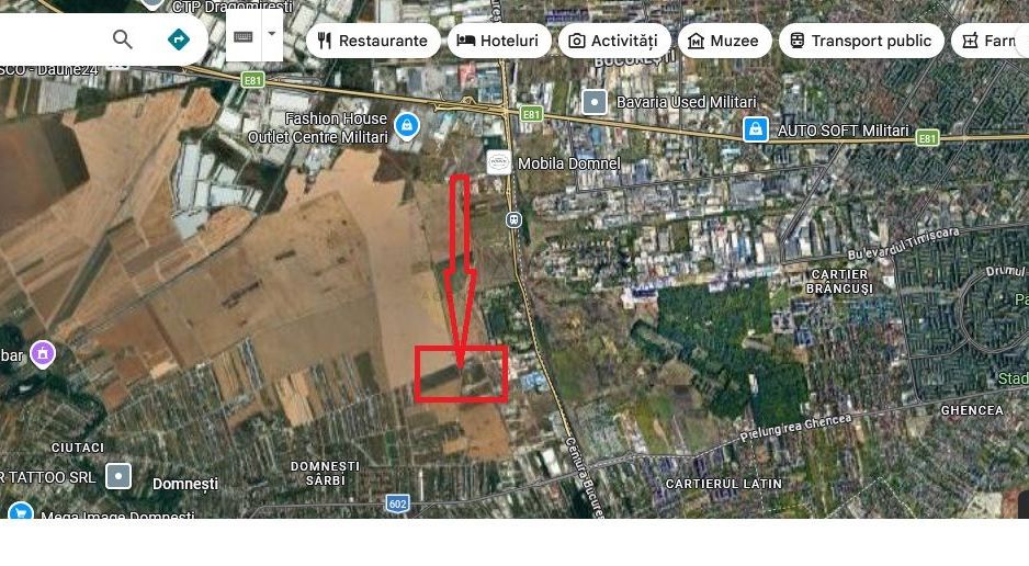 Teren intravilan Domnesti | 100 m de Centura | Ideal hala / logistic - Poză 1