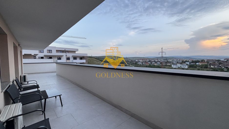 3 camere, modern, parcare, prima închiriere, terasă 46 mp, totul nou - Poză 2