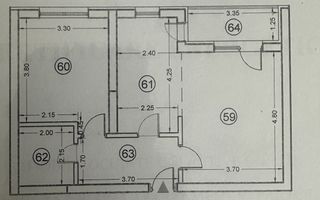 Apartament 2 camere de vanzare Lujerului  21 Residence, - Poză 14