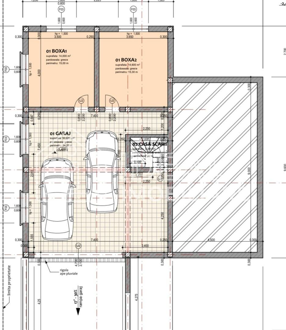 Casa pe un singur Nivel cu 450 mp de teren, in Selimbar - Schiță 14