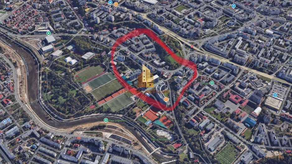 | Apartament cu 2 camere | Bloc nou | Etaj intermediar | Cartierul Plopilor | - Poză 8