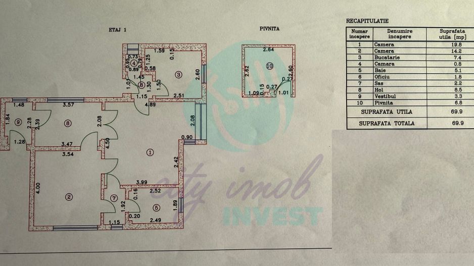 Apartament 2 camere | Renovat integral - Poză 3