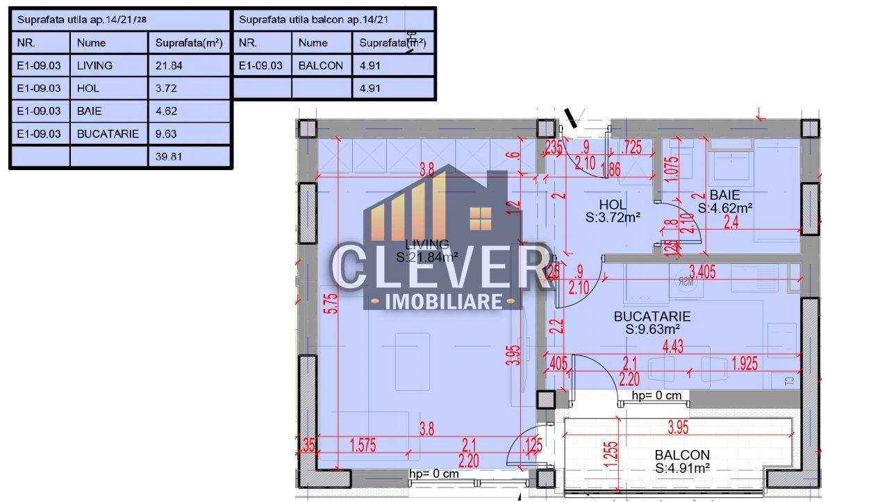Garsoniera Decomandata Spatioasa Comision 0 Titan-Pallady - Poză 2
