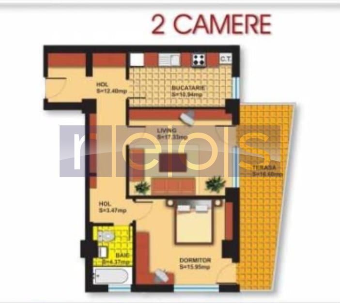 VANZARE 2 CAMERE DECOMANDAT - PARCARE -CONFORT CITY - Poză 15