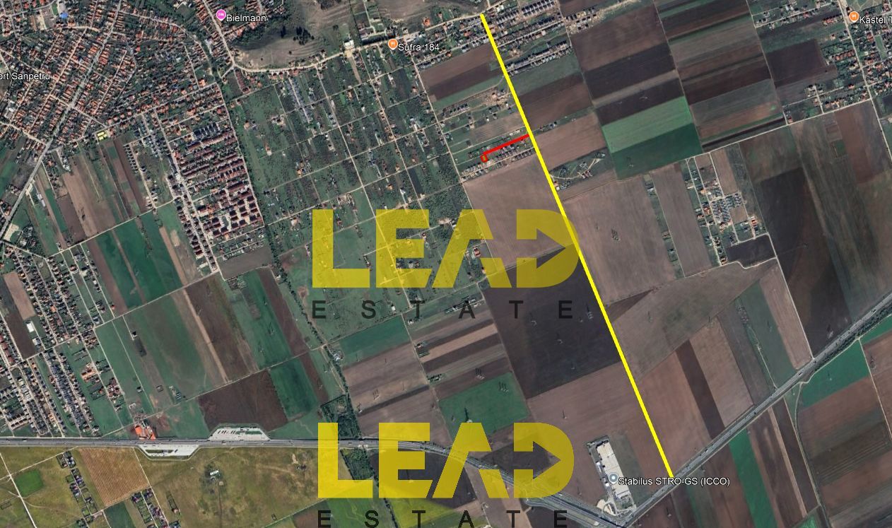 Teren intravilan 513 mp cu Autorizatie de Construire, Sanpetru, str. Catinei - Poză 3