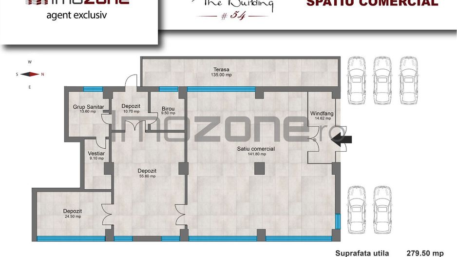 Spatiu Comercial | Militari-Uverturii-Apusului | 280mp + 135mp (terasa) - Poză 1