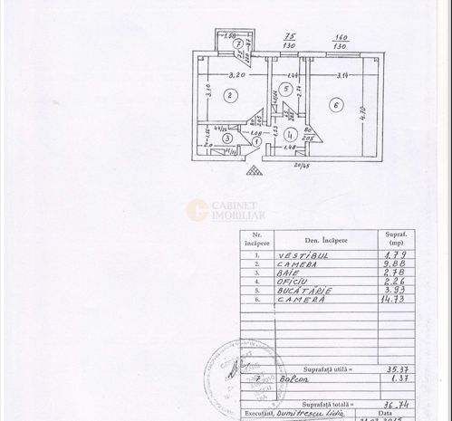 Apartament decomandat 2 camere |  Piata Victoriei - Poză 8