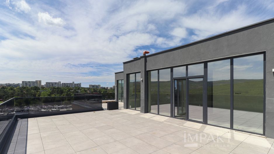 Penthouse de exceptie cu terasa panoramica de 104 m2  in Sopor ! - Poză 1