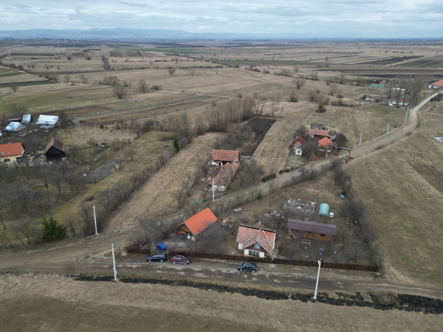 Două case de vânzare cu teren 1800 mp Dobolii de Sus - Poză 2
