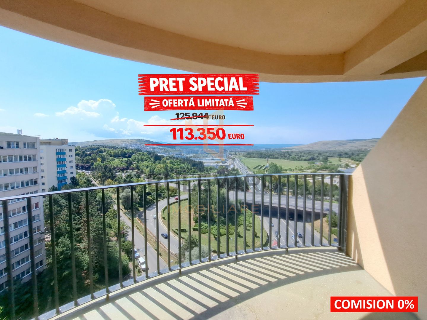 Pret Special!  Apartament 1 camera bloc nou cu CF! - Poză 1
