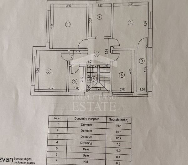 Vilă Premium 2021 | 237 mp utili | Teren 575 mp | Finisaje Luxury | - Schiță 54