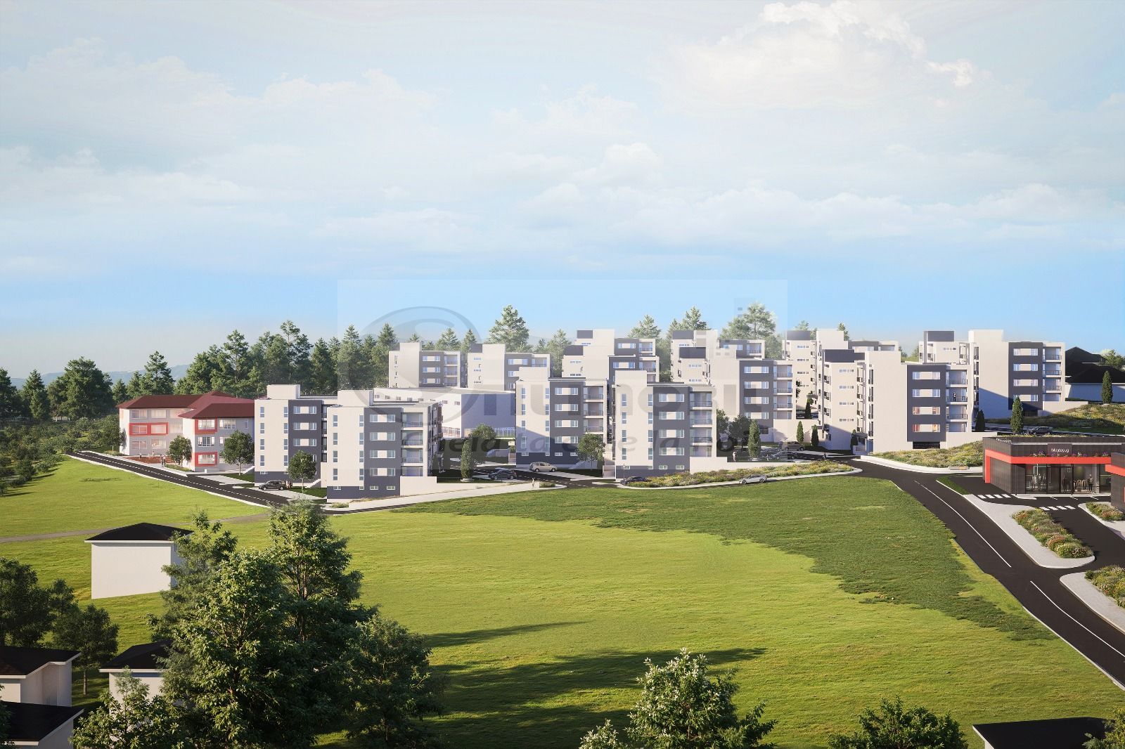 Apartament 2 camere Cug Valea Adanca, bloc nou, cartier rezidential - Poză 4