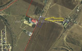 Vânzare Teren  Industrial 10700 mp pe colț, cu GAZE si curent - Poză 1