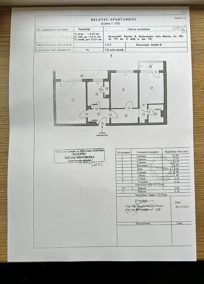 Apartament 3 camere de vânzare Gorjului - Poză 14